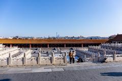View east from the Hall of Central Harmony in the Forbidden City