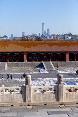 View east of the Hall of Central Harmony in the Forbidden City