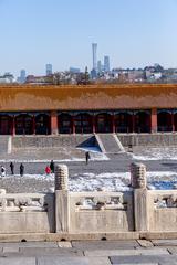 View east of the Hall of Central Harmony in the Forbidden City