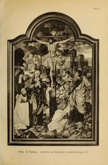Antique book cover from the series Die Kunstdenkmäler der Rheinprovinz depicting ecclesiastical monuments of Cologne including St. Alban, St. Andreas, Antoniterkirche and others