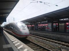 ICE 3neo train (BR 408) at Pasing station