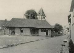 Historical guardhouse and fire station building in Wintzenheim