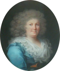Portrait of Frederica Louisa, Queen of Prussia, head and shoulders view