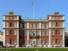 Marlborough House south side view with classical architecture and surrounding greenery