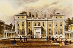 Illustration of Marlborough House in London