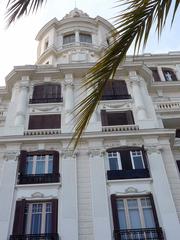 Facade of Casa Carbonell in Alicante with intricate architectural details