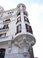 View of Casa Carbonell building in Alicante