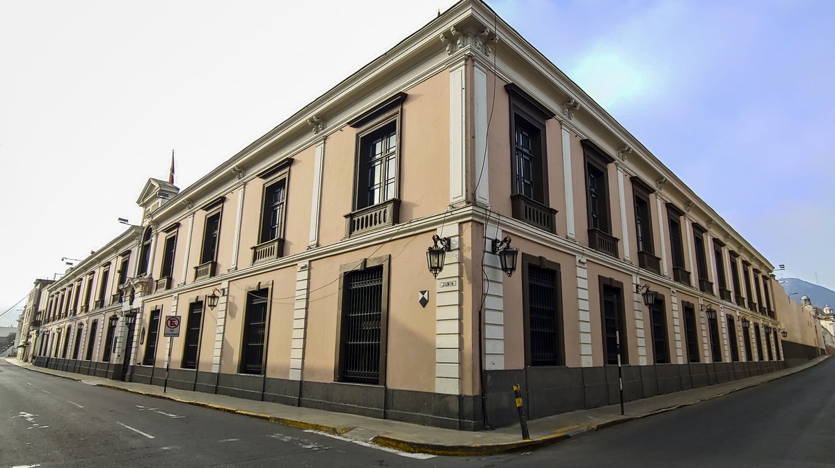 Lima Mint building in Lima Peru