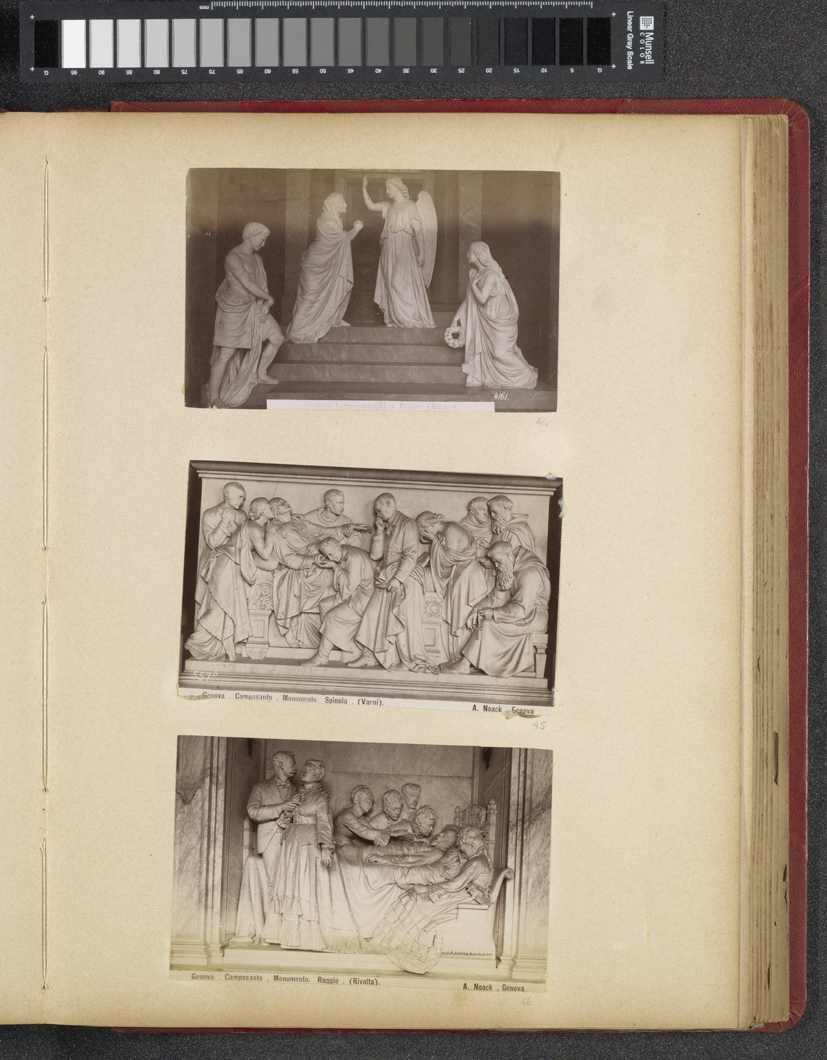 Monumental tomb in Staglieno Cemetery, Genoa, Italy