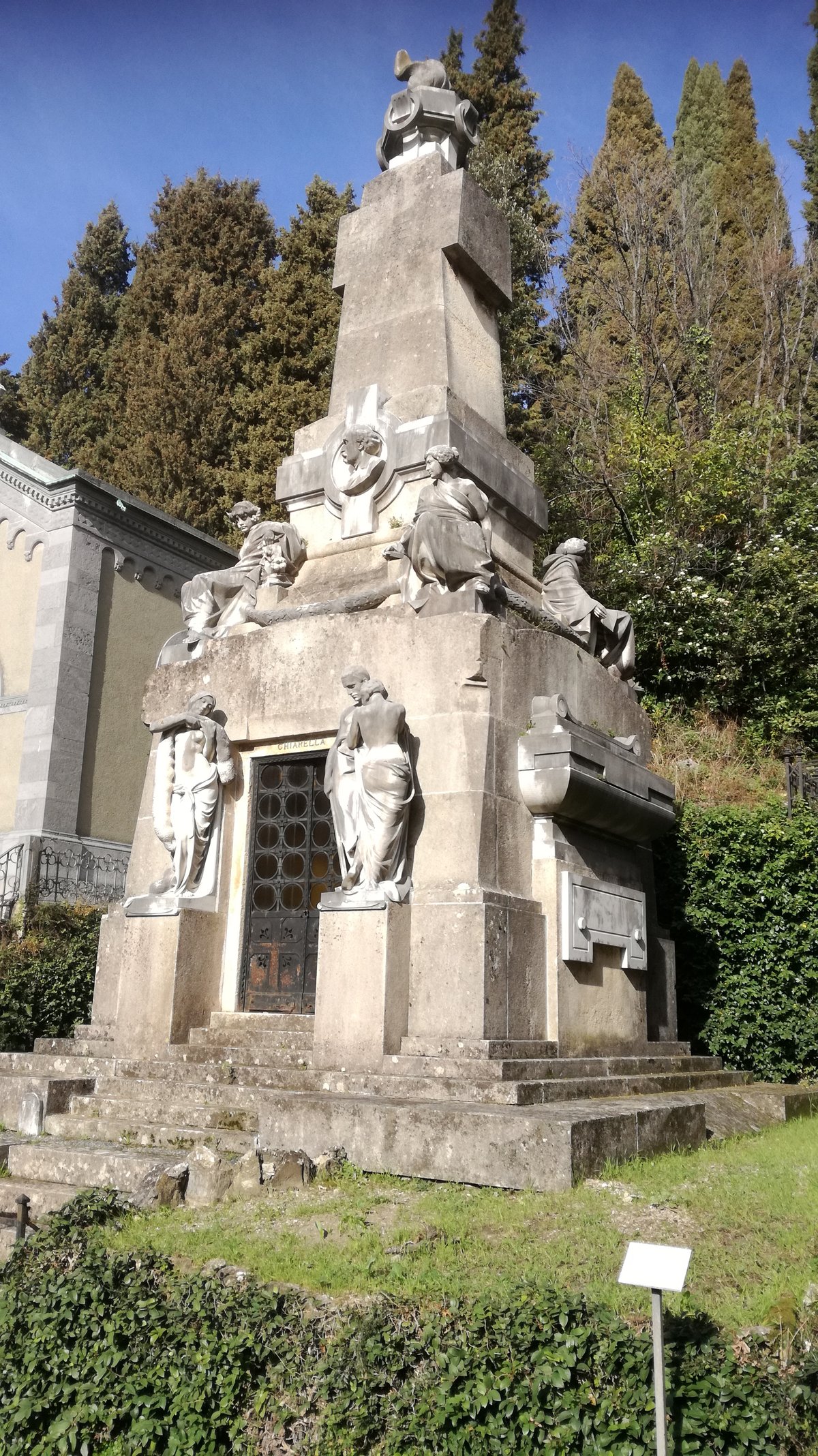 Cappella Chiarella in Staglieno Cemetery Genoa Italy