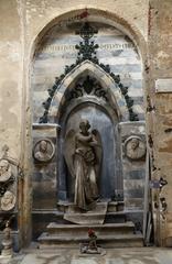 Mantero grave sculpted by Lorenzo Orengo in 1895 at the Staglieno Cemetery