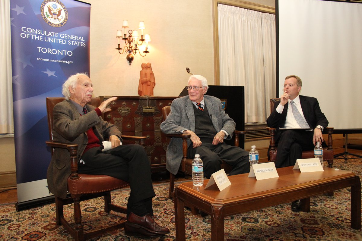 Q&A session at University of Toronto with diplomats involved in Iran Hostage Crisis