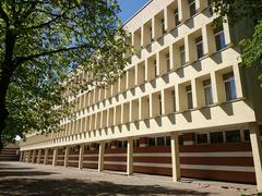 Vilnius Pedagogical University main building in Lithuania