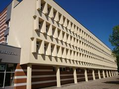 Vilnius Pedagogical University campus building in Lithuania