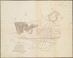 1879 plan of Arnold Arboretum by Olmsted