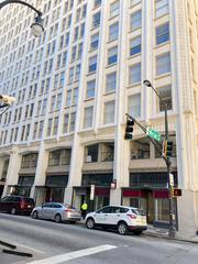 Healey Building in downtown Atlanta, Georgia with clear blue sky