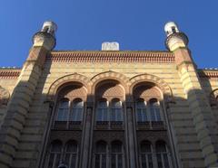 Rumbach street synagogue in Budapest, Hungary