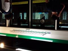 Platform doors at Vila Prudente station in São Paulo Metro