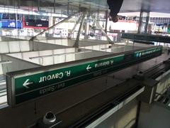 Exit of Vila Prudente Station in São Paulo, Brazil