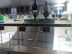 Barriers at Vila Prudente Station