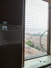 Interior view of Ghirlandina Tower in Modena with architectural details