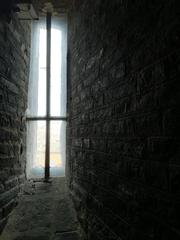 Interior view of the Ghirlandina Tower in Modena