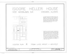 Isidore Heller House at 5132 South Woodlawn Avenue in Chicago