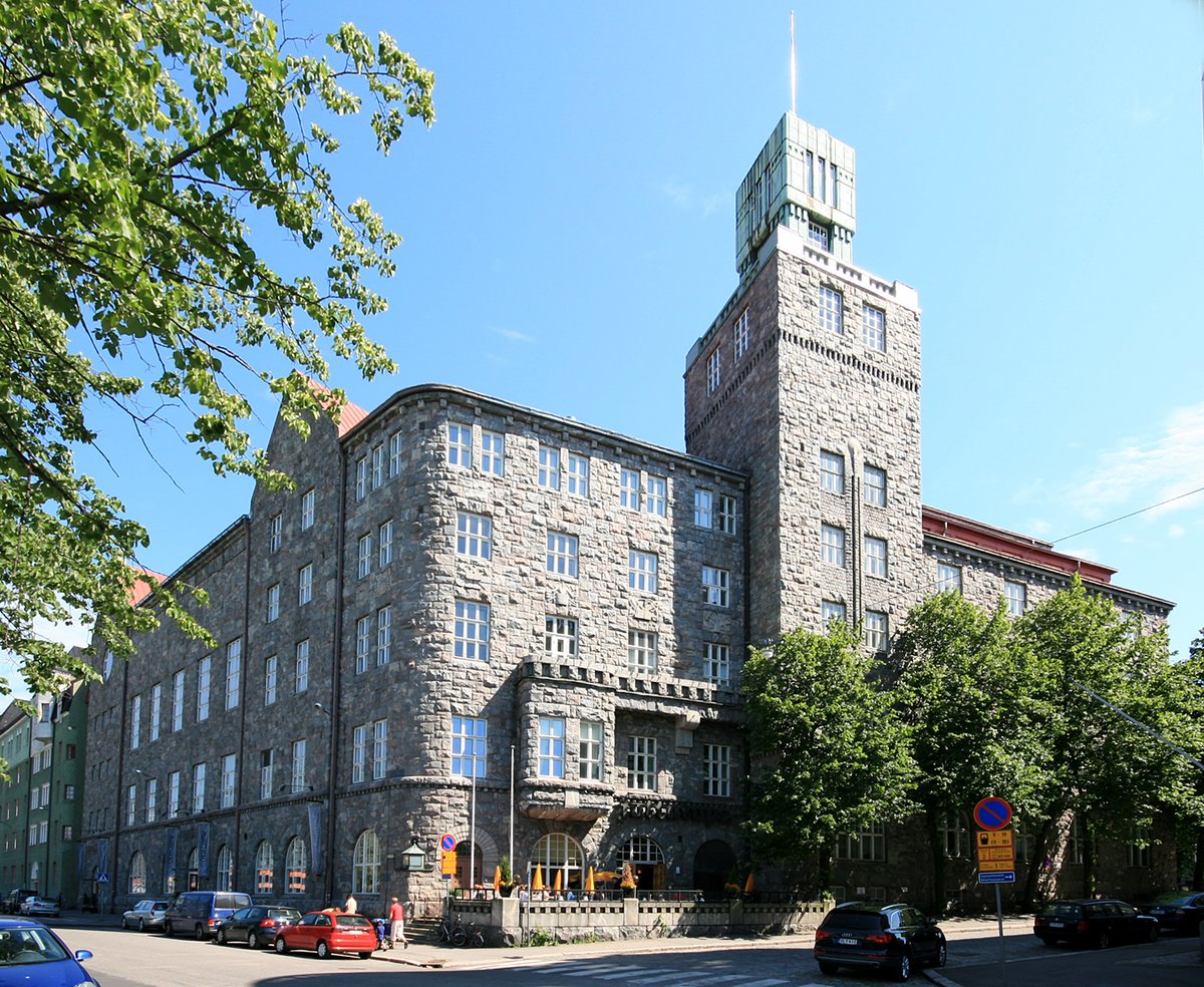 Työväentalo building in Kallio, Helsinki