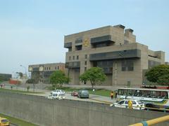 Exterior view of the Museum of the Nation in Lima, Peru