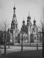 Russian Church in Dresden-Suedvorstadt viewed from southwest