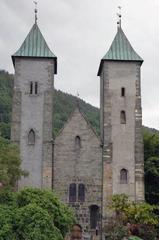 Mariakirken in Bergen Norway exterior view