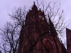 Tower of Frankfurt Cathedral in Germany