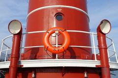 Hercules tugboat docked at Hyde Street Pier in San Francisco