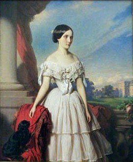 Portrait of Carola Prinzessin von Wasa, Queen of Saxony