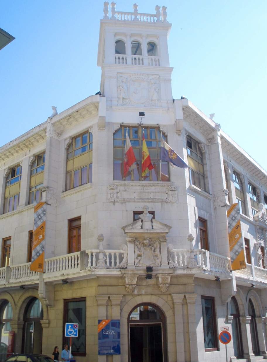 Centro de Acción Social y Cultural de Caja Cantabria CASYC building in Santander