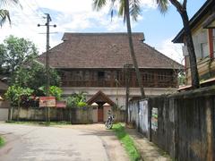 Ancient Thripunithura Palace with traditional Kerala architecture