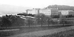 Cantonal asylum building at Burghölzli around 1890