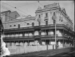 His Majesty's Theatre in Perth during late stage of construction