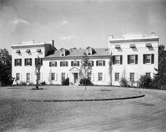 Strawberry Mansion historic house in Fairmount Park Philadelphia in 1932