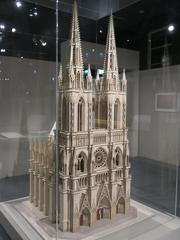 Model of a 13th century ideal cathedral by Eugène Viollet-le-Duc