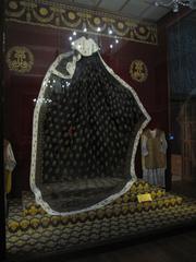 Coronation robe of King Charles X displayed in Palais du Tau Reims