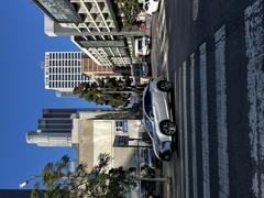 One Wilshire Building viewed from Grand Avenue in Los Angeles