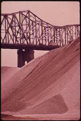 Huey P. Long Bridge over Mississippi River in Jefferson Parish near New Orleans