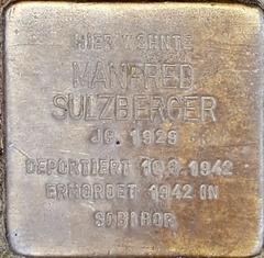 Stolperstein Dedicated To Manfred Sulzberger