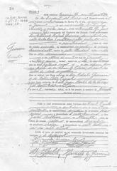 Birth certificate of Ernesto Che Guevara