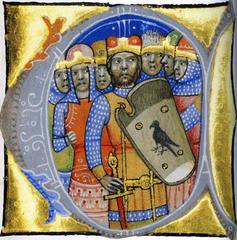 Miniature painting of the Seven Chieftains of the Magyars