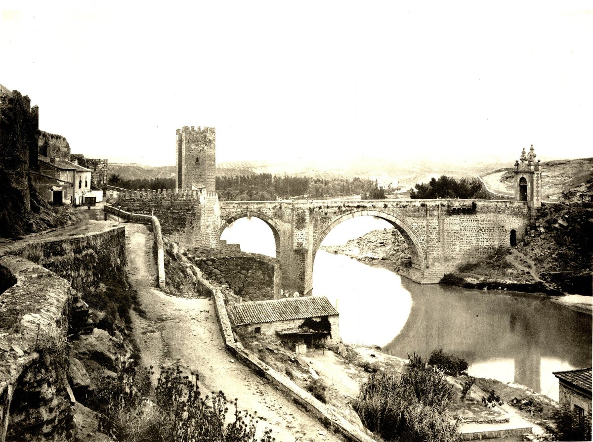Roman bridge in Alcantara, Spain