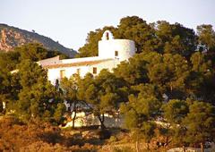 Ermita de la Magdalena in Castellon de la Plana with clear blue sky