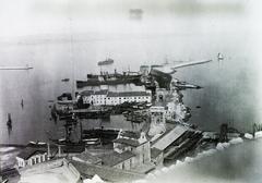 Trajan and Clementinus triumphal arch at the harbor