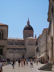 Cathedral of the Assumption of the Virgin Mary in Dubrovnik Croatia exterior view